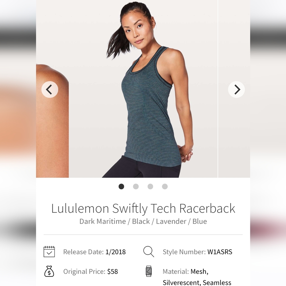 Lululemon Swiftly Tech Racerback Size 4 - Picture 6 of 9